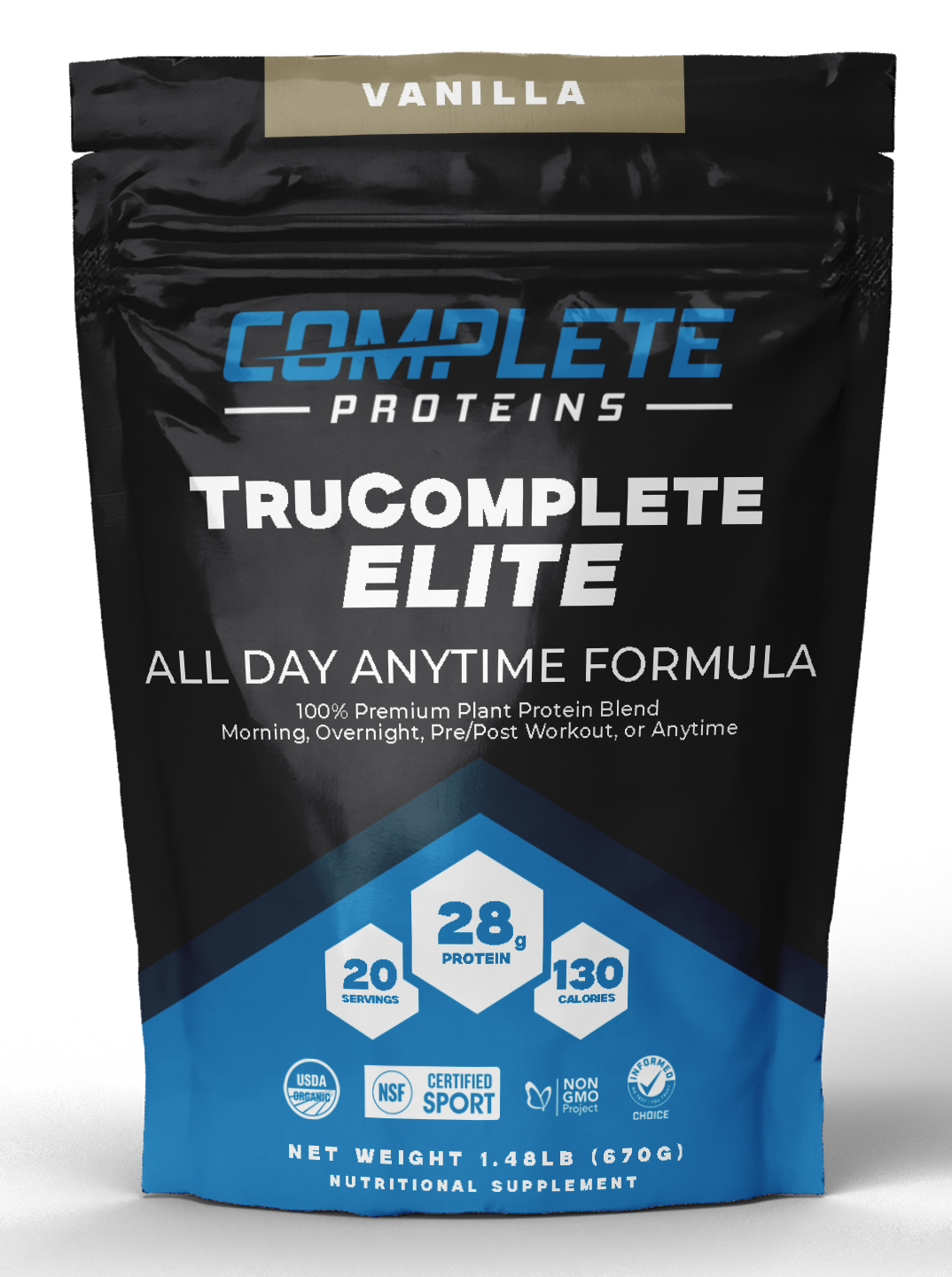 TruComplete Elite All Day Anytime Protein Powder