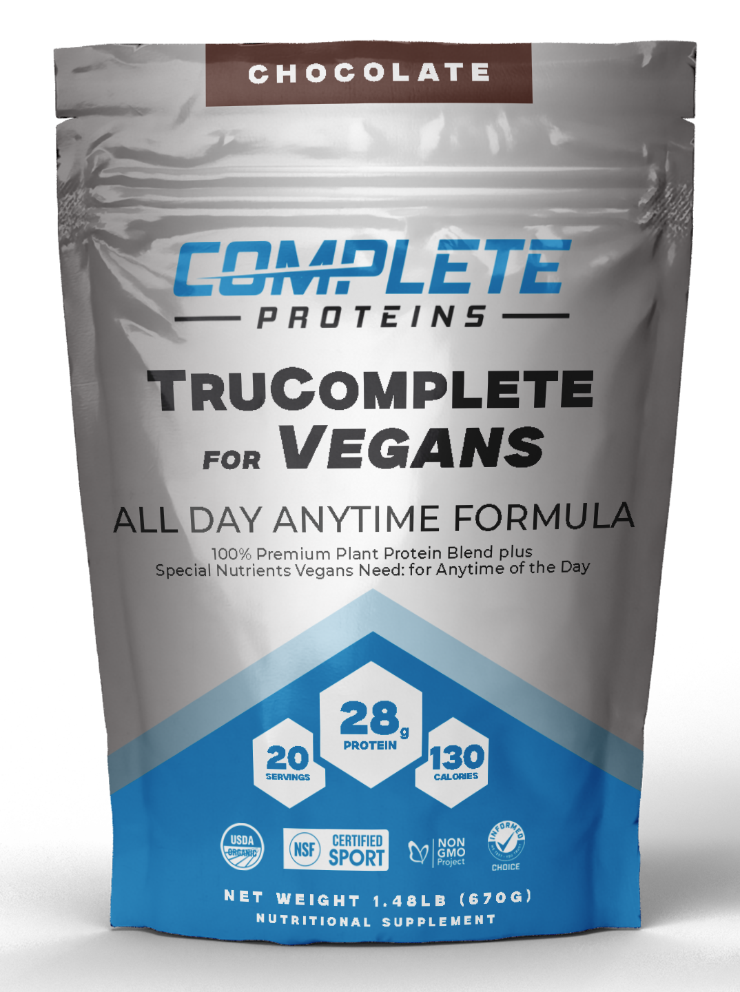 TruComplete All Day Anytime Protein Powder for Vegans
