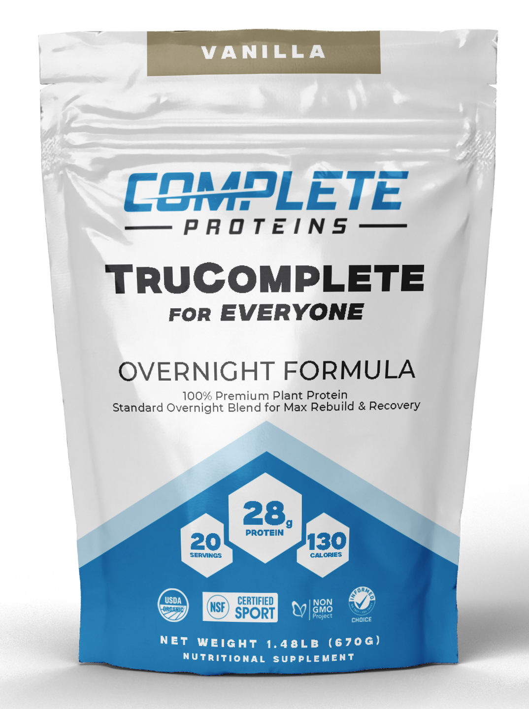 TruComplete Overnight Protein Powder