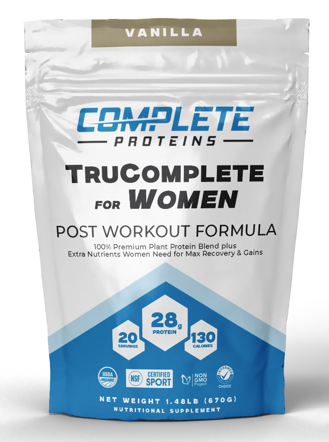 TruComplete Post Workout Protein Powder for Women